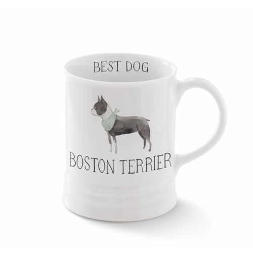 Fringe Studio Pet Shop Boston Terrier Mug Fringe Studio Pet Shop Boston Terrier Mug