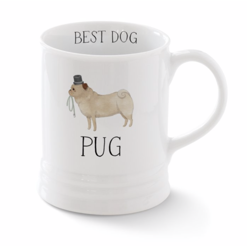 Fringe Studio Pet Shop Pug Mug Fringe Studio Pet Shop Pug Mug