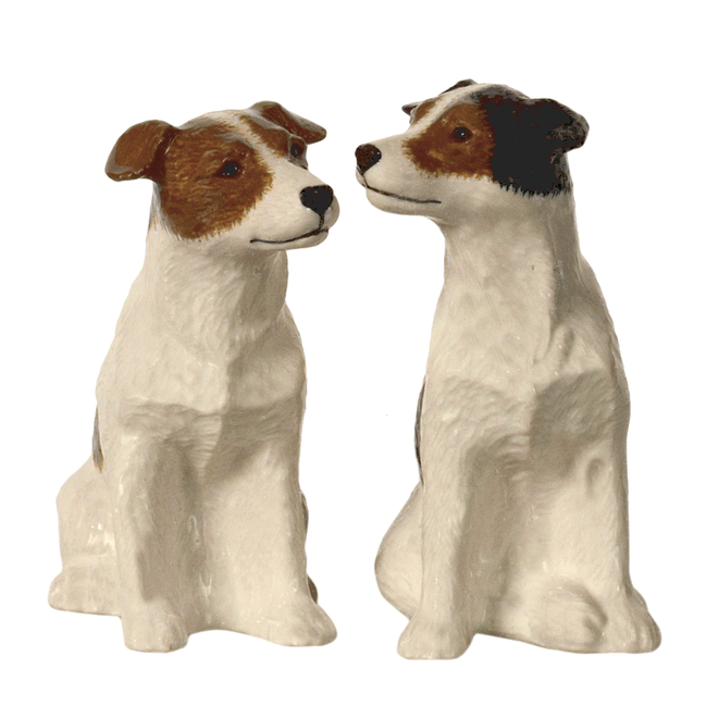 Quail Jack Russell Figure