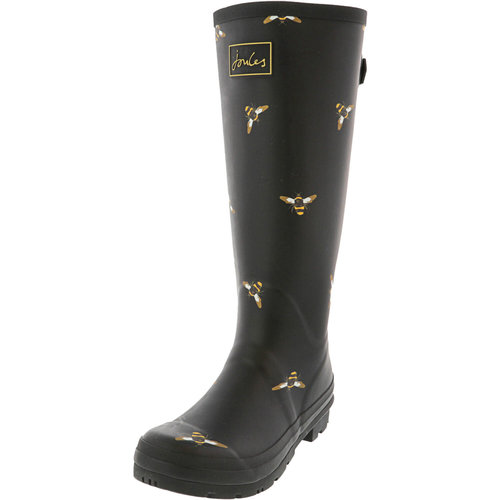 Joules USA Black Bees Tall Welly Adult Size 10 US Joules USA Black Bees Tall Welly Adult Size 10 US