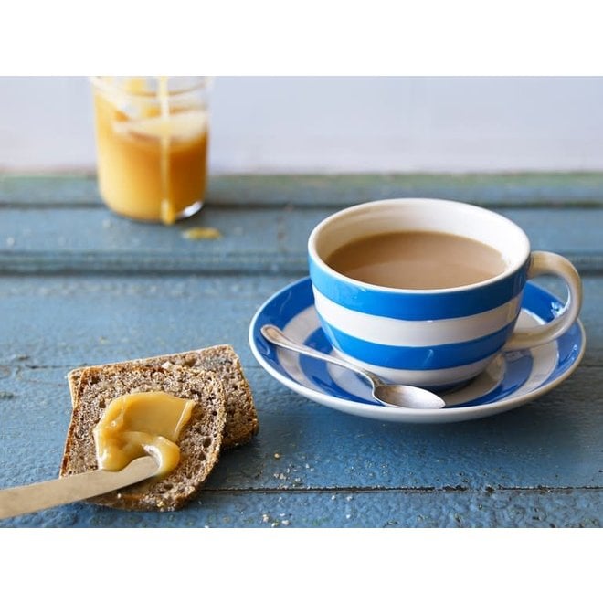 Blue Cornishware Breakfast Cup & Saucer