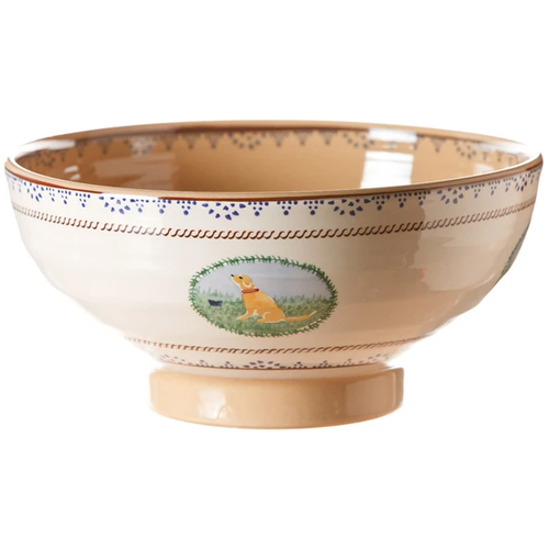Nicholas Mosse Salad Bowl Assorted Animal Landscape Nicholas Mosse Salad Bowl Assorted Animal Landscape