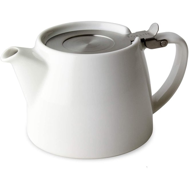 Forlife Stump Teapot (White)