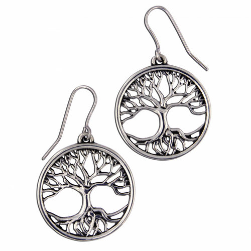 St Justin Tree of Life small drop earrings St Justin Tree of Life small drop earrings