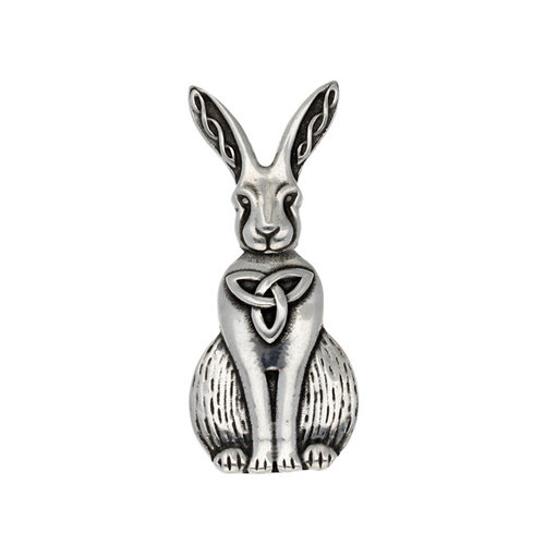 St Justin Celtic Hare Brooch St Justin Celtic Hare Brooch