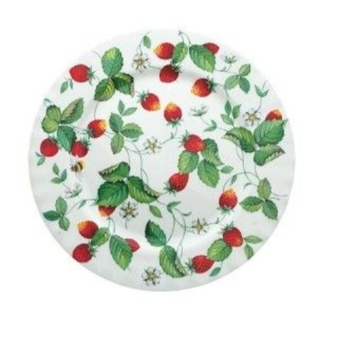 Roy Kirkham Alpine Strawberry -Dessert Plate