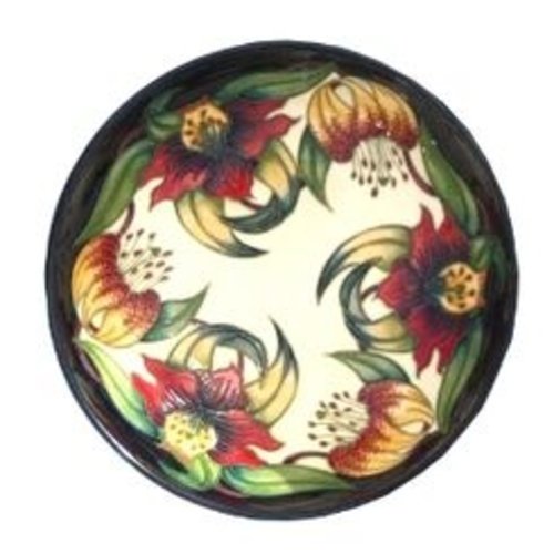 Moorcroft Pottery Moorcroft Anna Lily Bowl 201/10 Moorcroft Pottery Moorcroft Anna Lily Bowl 201/10