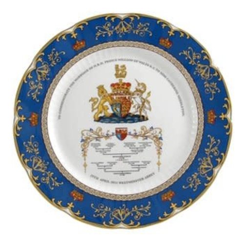 Aynsley China Aynsley Royal Wedding Crown Plate Aynsley China Aynsley Royal Wedding Crown Plate