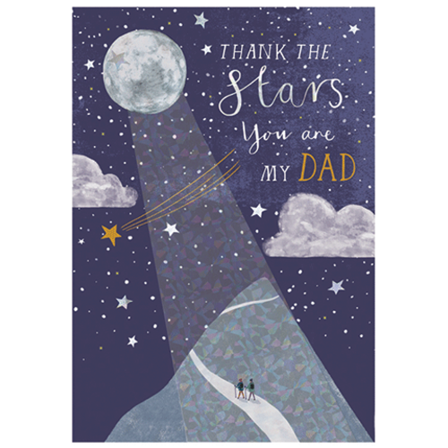 Thank the Stars Father's Day Card Thank the Stars Father's Day Card