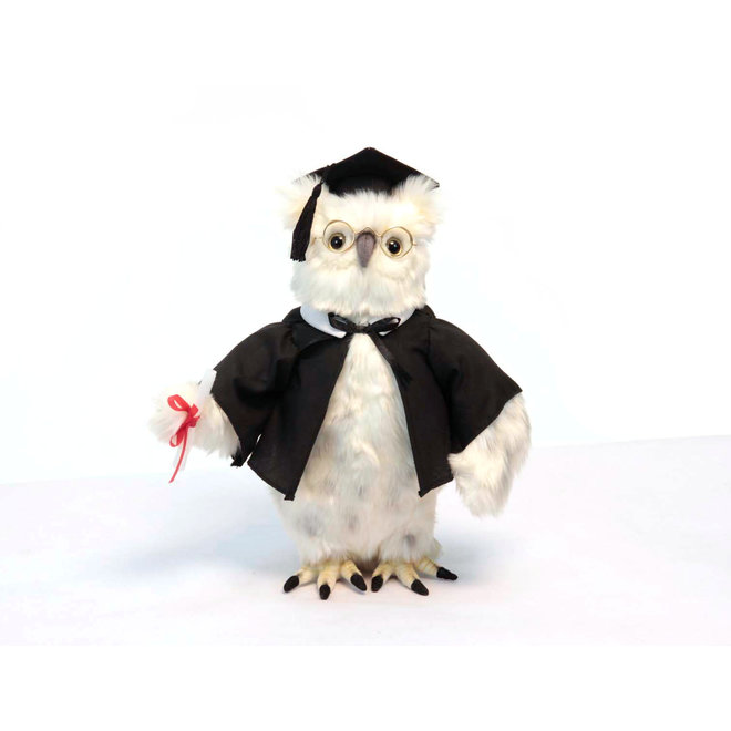 Graduation Stuffed Owl