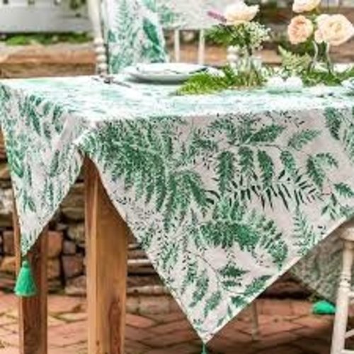 April Cornell April Cornell Spring Green 48x72 Tablecloth April Cornell April Cornell Spring Green 48x72 Tablecloth