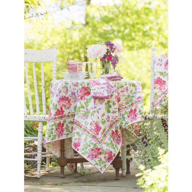 Greta's Garden Tablecloth, 60" x 108"