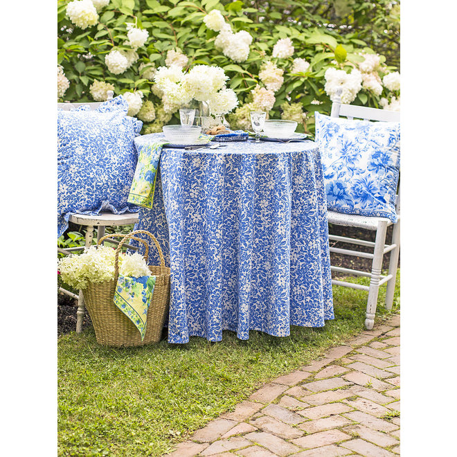 Madison Flower Round Tablecloth
