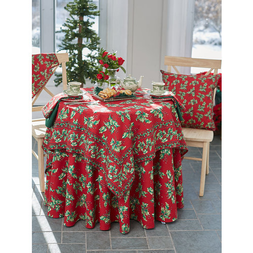 April Cornell Holly 72x120 Table Cloth April Cornell Holly 72x120 Table Cloth