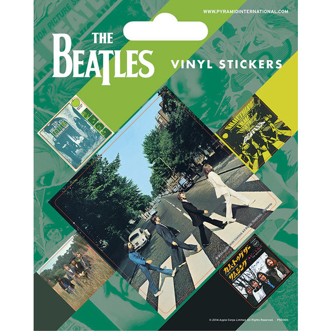 Beatles Vinyl Stickers