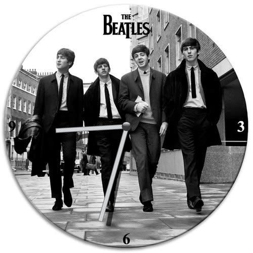 The Beatles The Beatles Cordless Wood Wall Clock The Beatles The Beatles Cordless Wood Wall Clock