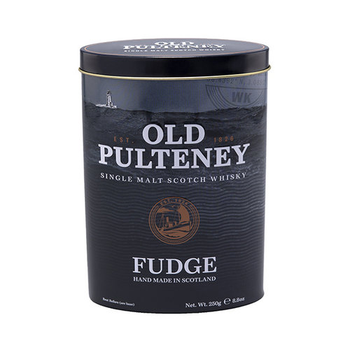 Gardiners of Scotland Gardiners Old Pulteney Malt Whisky Fudge Tin Gardiners of Scotland Gardiners Old Pulteney Malt Whisky Fudge Tin