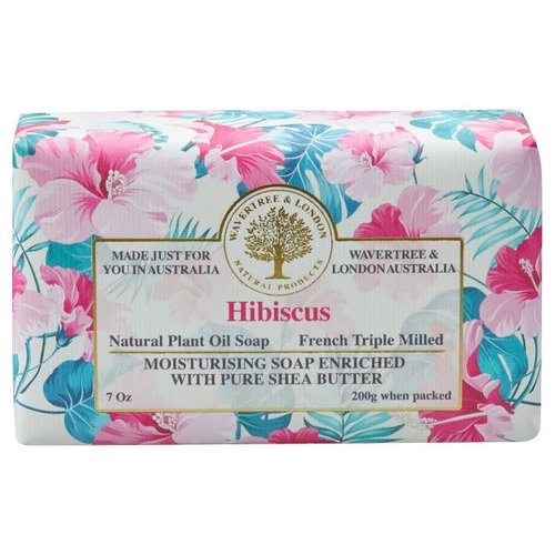 Wavertree & London Wavertree & London Hibiscus Soap Wavertree & London Wavertree & London Hibiscus Soap