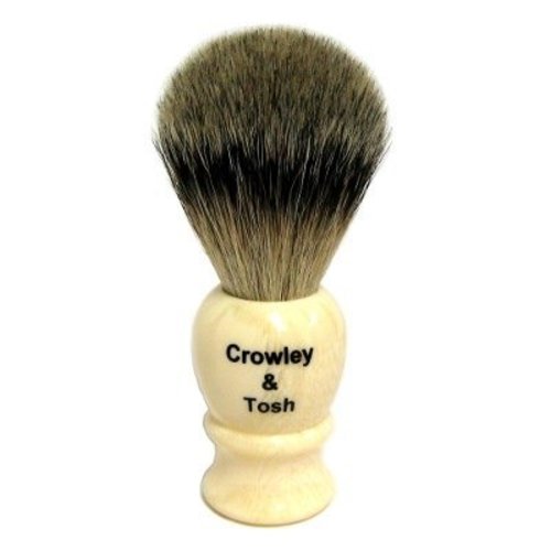Crowley & Tosh ab15i Crowley & Tosh Best Badger Shaving Brush - Imitation Ivory Crowley & Tosh ab15i Crowley & Tosh Best Badger Shaving Brush - Imitation Ivory