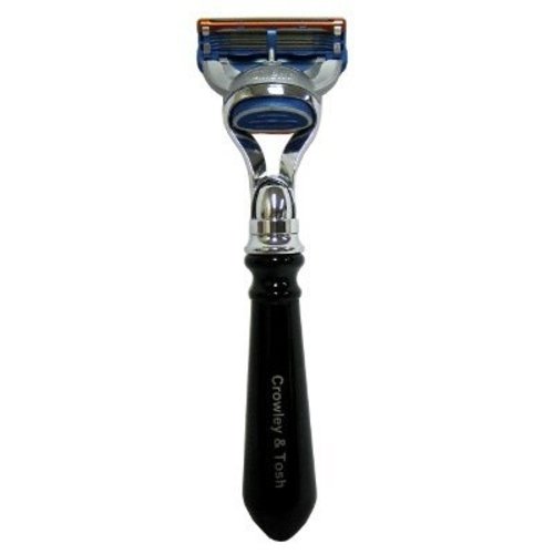 Crowley & Tosh Crowley & Tosh Faux Ebony Fusion Shaving Razor Crowley & Tosh Crowley & Tosh Faux Ebony Fusion Shaving Razor