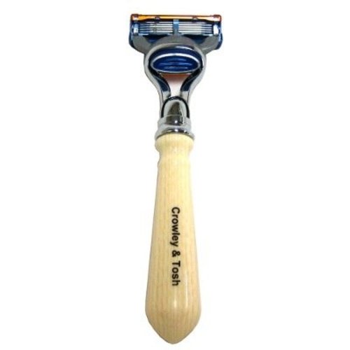 Crowley & Tosh Crowley & Tosh Faux Ivory Fusion Razor Crowley & Tosh Crowley & Tosh Faux Ivory Fusion Razor