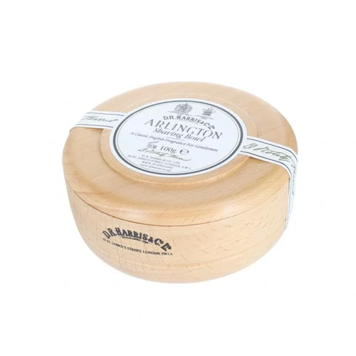 D R Harris Arlington Shaving Soap in a Beech Bowl D R Harris Arlington Shaving Soap in a Beech Bowl