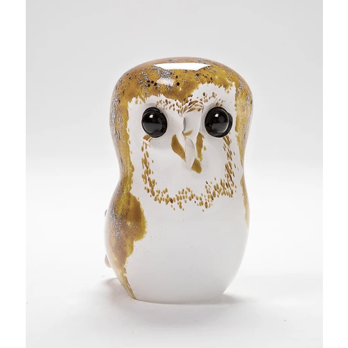 Langham Glass Barn Owl Glass Figurine Langham Glass Barn Owl Glass Figurine