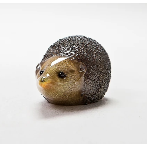 Langham Glass Small Hedgehog Glass Figurine Langham Glass Small Hedgehog Glass Figurine