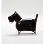 Scottie Glass Figurine