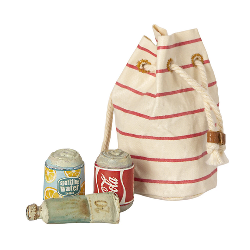 Maileg Beach bag W/ Essentials Maileg Beach bag W/ Essentials