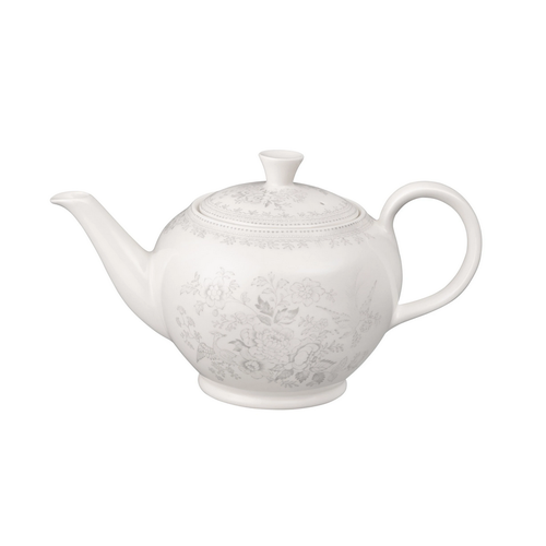 Burleigh Pottery Dove Grey Asiatic Pheasant Large Teapot Burleigh Pottery Dove Grey Asiatic Pheasant Large Teapot