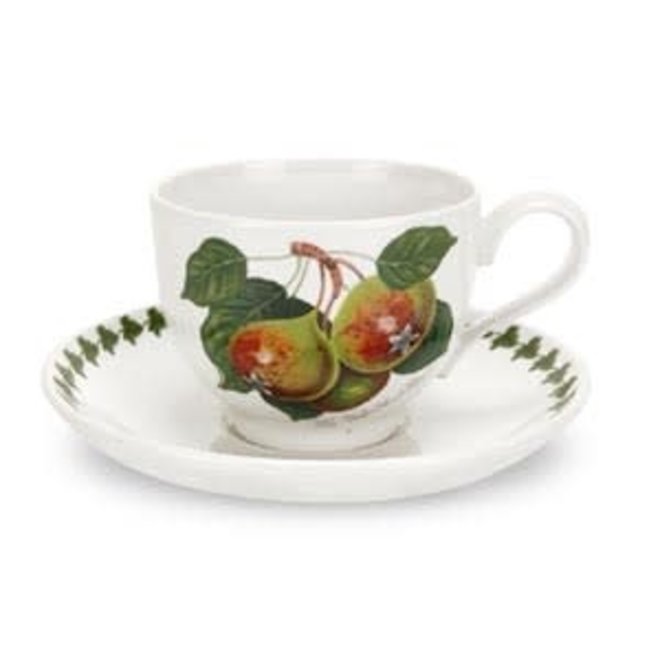 Pomona Teacup & Saucer, Teinton Squash Pear