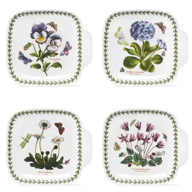 Botanic Garden Canape Plate Set