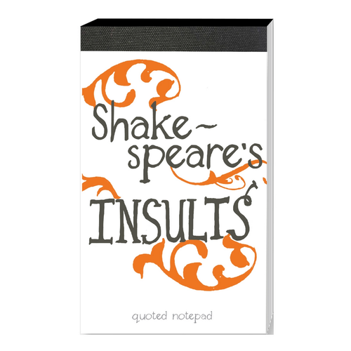 Shakespeare Insults Notepad Shakespeare Insults Notepad