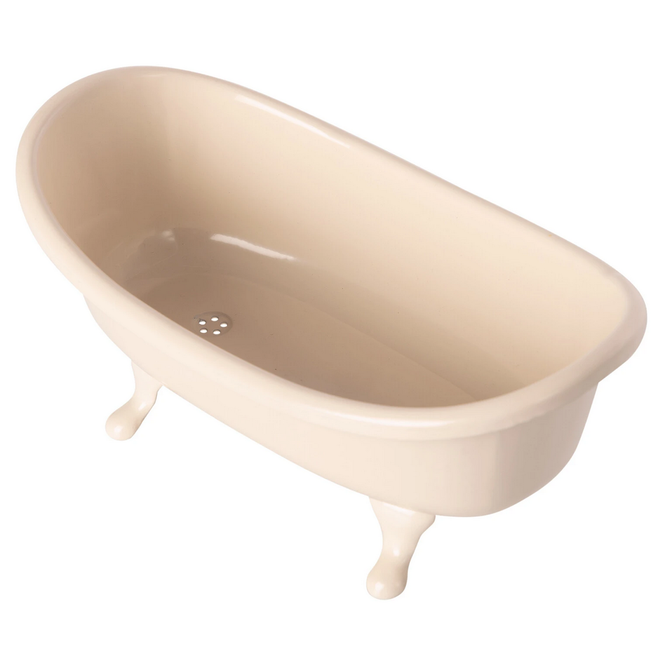Maileg Miniature OffWhite Bathtub British Isles