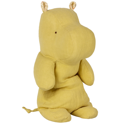 Maileg Medium Hippo - Lime Yellow Maileg Medium Hippo - Lime Yellow