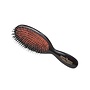 BN4 Nylon & Bristle Dark Ruby Pocket Hairbrush