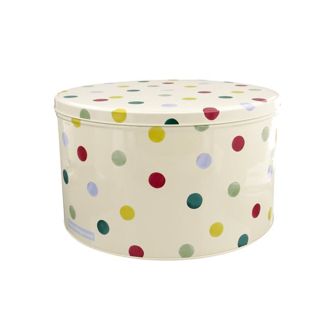 Polka Dot Round Cake Tin, Medium