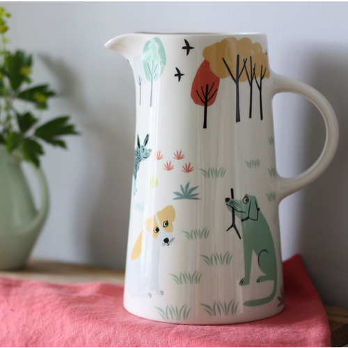 Hannah Turner Tall Dog Jug Hannah Turner Tall Dog Jug