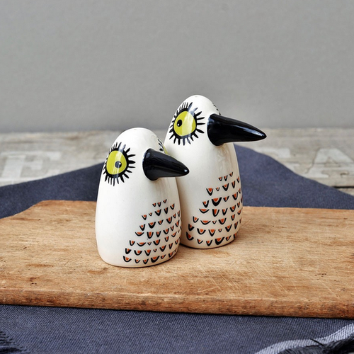 Hannah Turner Salt and Pepper Shakers Birdy Hannah Turner Salt and Pepper Shakers Birdy