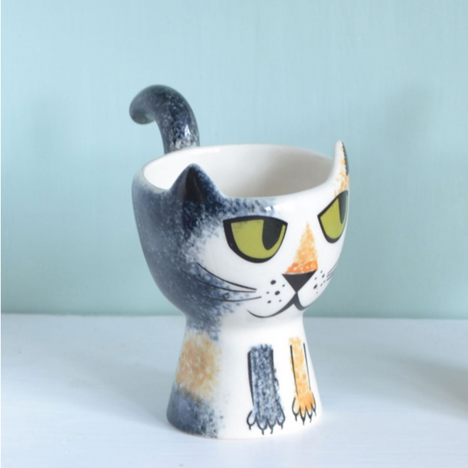Tortoiseshell Cat Egg Cup