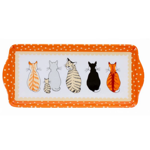 Ulster Weavers Cats in Waiting Small Tray Ulster Weavers Cats in Waiting Small Tray