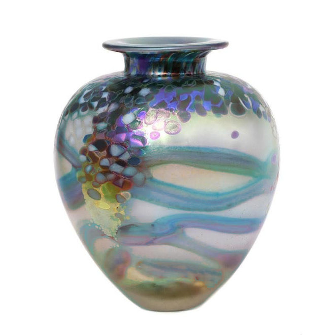 Jonathan Harris Monet Glass Vase - Opal