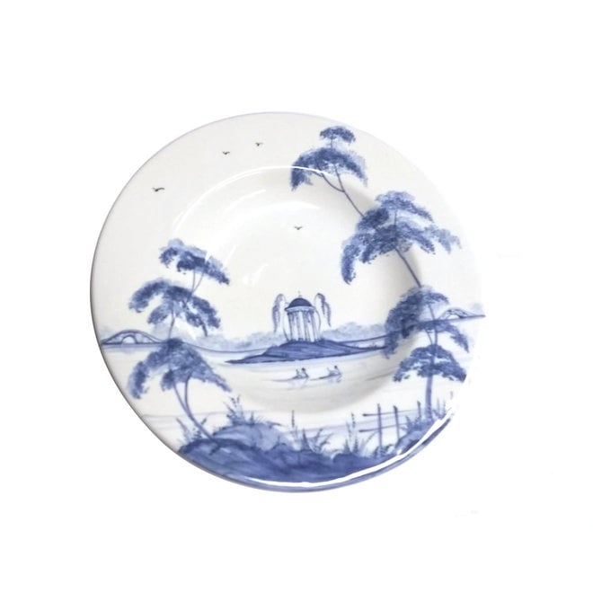 Blue English Garden Tea Plate