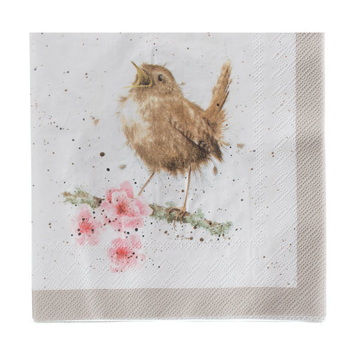 Wrendale Garden Birds Napkins Luncheon Wrendale Garden Birds Napkins Luncheon
