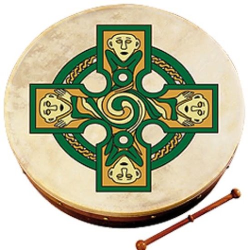 Walton's Waltons Gallen Cross Bodhran - 12 in. Walton's Waltons Gallen Cross Bodhran - 12 in.