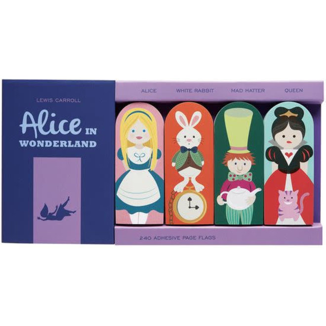 Alice in Wonderland Page Flags