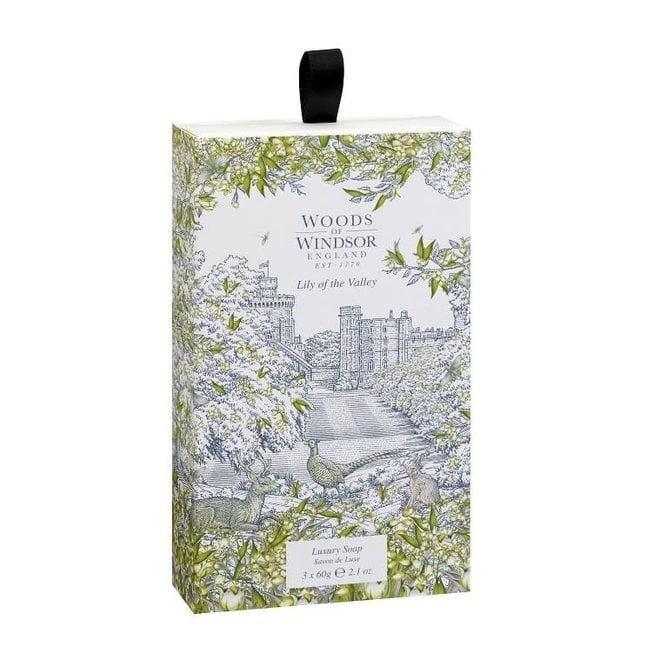 Woods of Windsor Lily of the Valley Soap Set