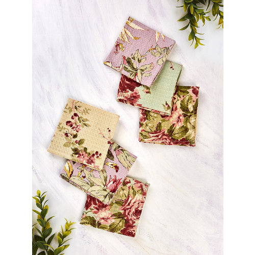 April Cornell Cottage Core Patchwork 6 Tiny Tea Towel Bundle April Cornell Cottage Core Patchwork 6 Tiny Tea Towel Bundle