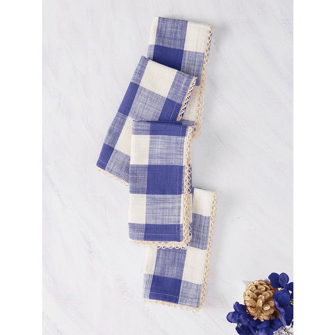 Cottage Check Cloth Napkins